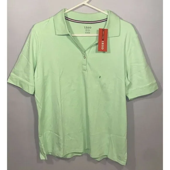 Izod Golf Tops Izod Golf Polo Shirt Ladies Womens New Sport